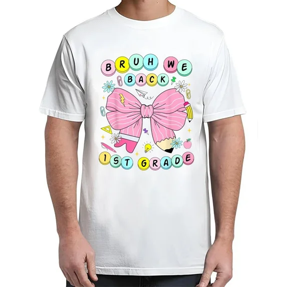 1st Grade First Day Of School Back To School T-Shirt Vibe for Adults S-4XL