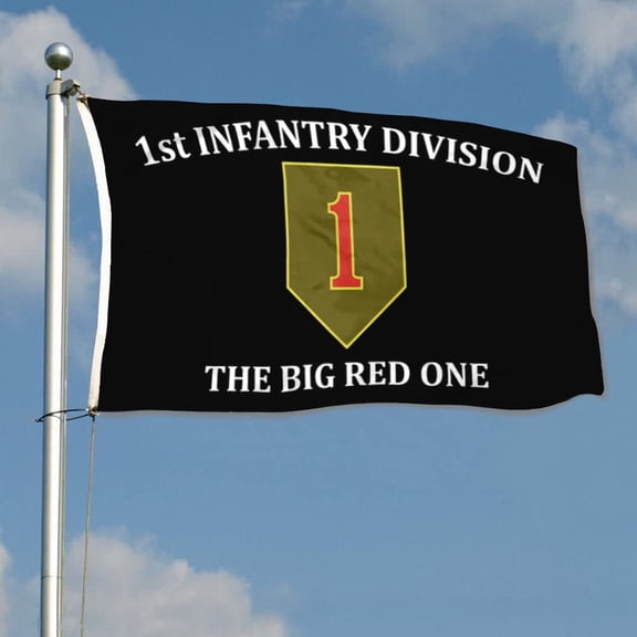 1st Infantry Division Flag The Big Red One Flags 3x5ft banner