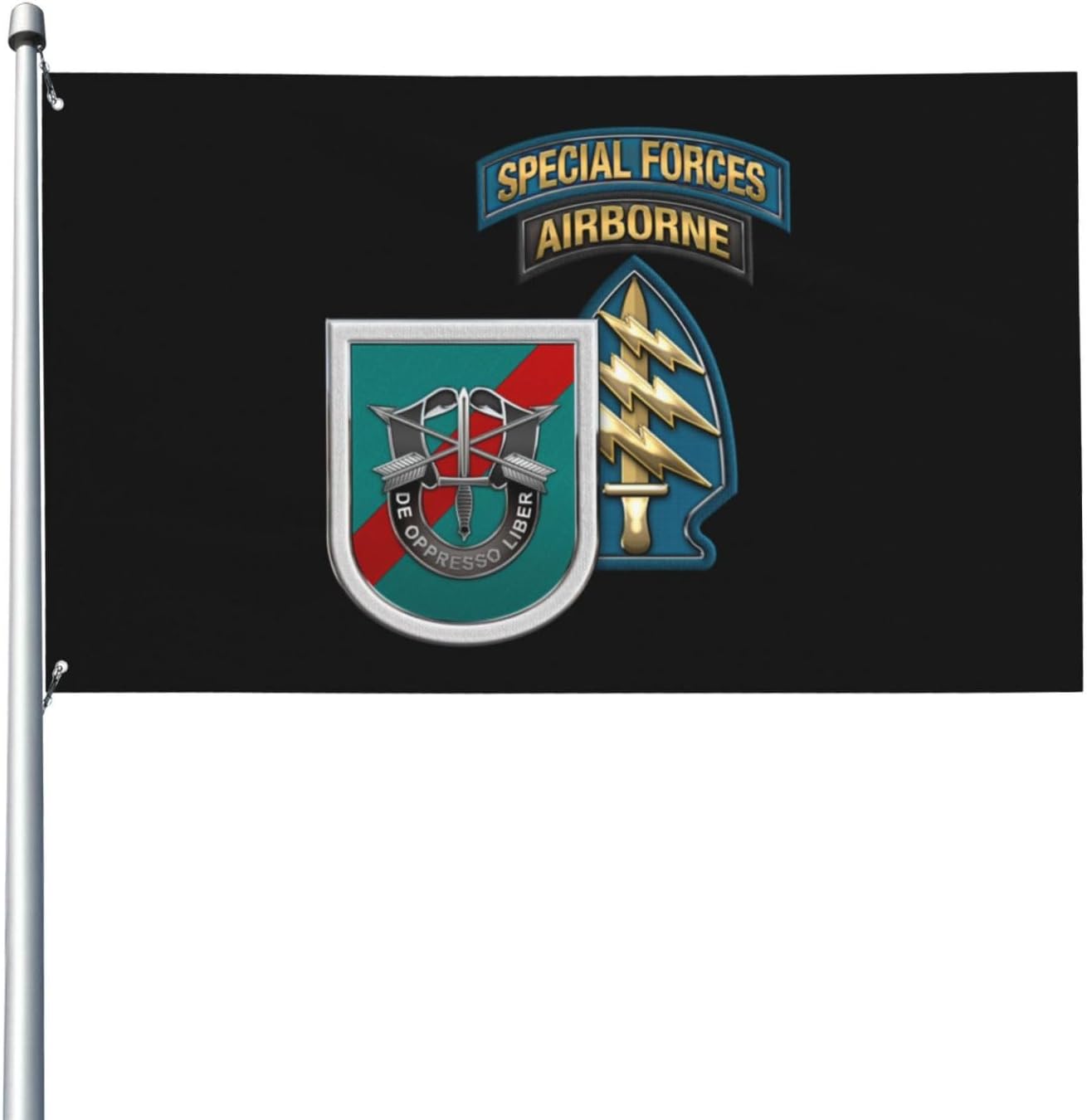 1st Infantry Division and 126th Bluepaders Flag for Indoor Home House