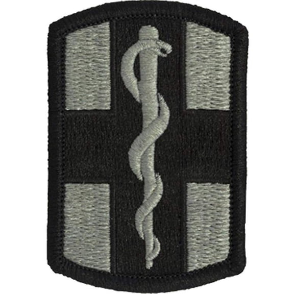 1st Medical Brigade US Army ACU SSI Hook Back Military Patch