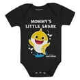 thumbnail image 1 of 1st Mothers Day Baby Shark Doo Doo Doo Outfit Mom Gifts Baby Boy Girl Bodysuit Mommy's Lil Shark Black 6M (3-6M), 1 of 5