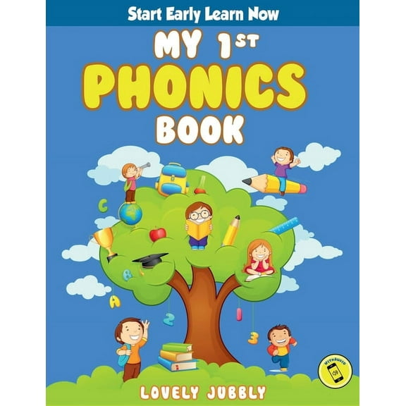 My 1st Phonics Book with Audio: First book in the series, for ages 4-6, over 100 pages of Phonics Lessons including sight words, letter sounds and letter writing practice (Paperback)
