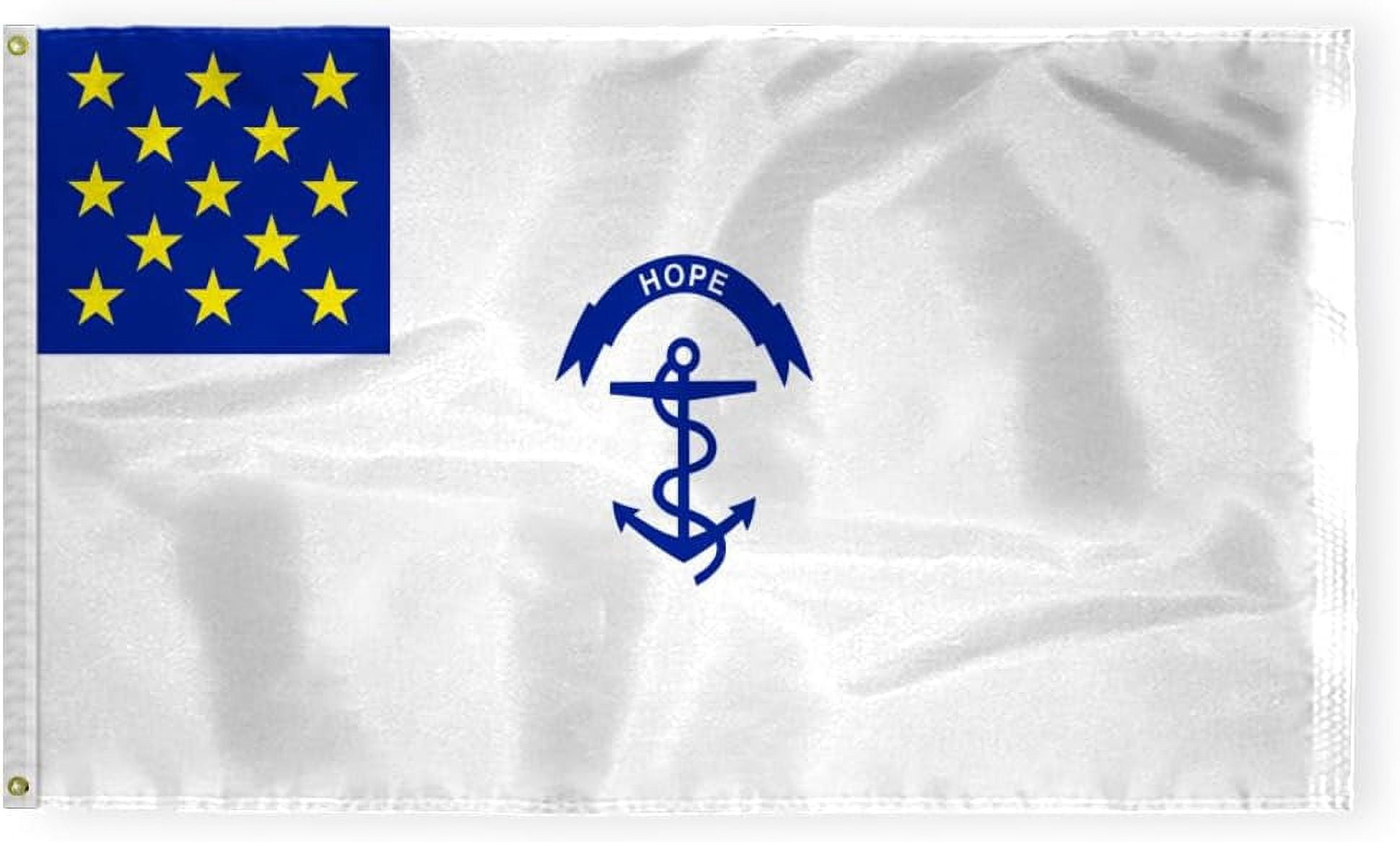1st Rhode Island Regiment Colonial American Revolution History Flags ...