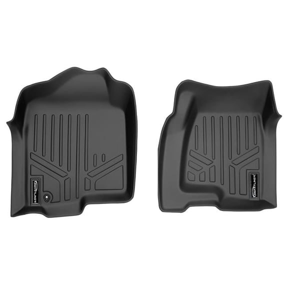 1st Row Floor Mats Liner for 2002-2006 Cadillac Escalade, Black
