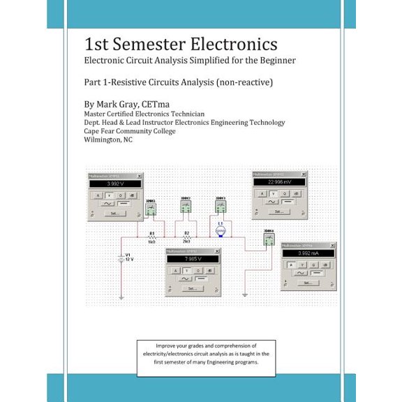 1st Semester Electronics : Basic Dc Circuit Analysis