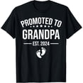 thumbnail image 1 of 1st Time Grandpa EST 2024 New First Grandpa 2024 T-Shirt, 1 of 3