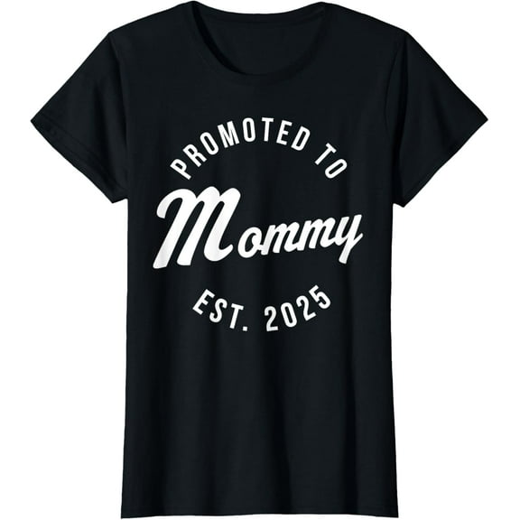 1st Time Mom EST 2025 New First Mommy 2025 T-Shirt