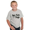thumbnail image 1 of 1st Yoga Relaxing Meditation Namaste Girls Kids T Shirt Tees Teen Brisco Brands L, 1 of 6