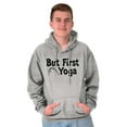 thumbnail image 1 of 1st Yoga Relaxing Meditation Namaste Hoodie Sweatshirt Women Brisco Brands X, 1 of 6