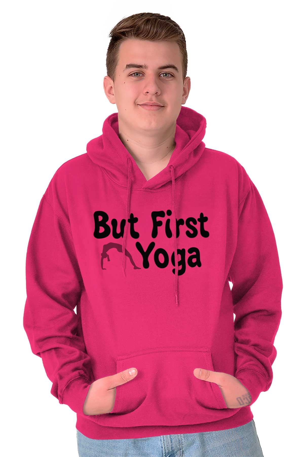 1st Yoga Relaxing Meditation Namaste Hoodie Sweatshirt Women