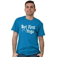 thumbnail image 1 of 1st Yoga Relaxing Meditation Namaste Women's Graphic T Shirt Tees Brisco Brands 4X, 1 of 6