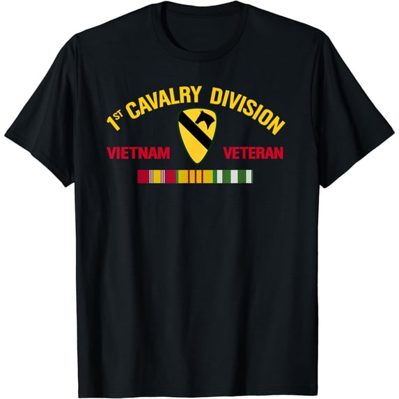 1st cavalry division Vietnam Veteran, 1st air cav in Vietnam T-Shirt