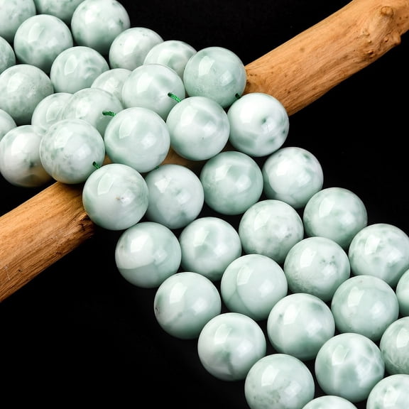 1strand Glass Beads Strands Grade A Round Undyed Aqua Blue 20mm Hole: 1.4mm about 20pcs/strand 15.5~15.7''(39.37~39.88cm)