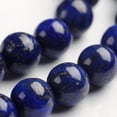 thumbnail image 1 of 1strand Round Dyed & Natural Lazuli Gemstone Bead Strands Dyed 6mm Hole: 1mm about 57~60pcs/strand 15 inch, 1 of 2