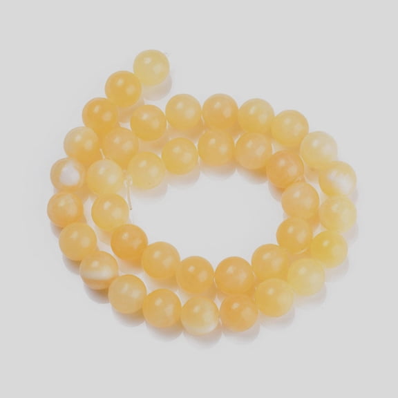 1strand Topaz Beads Strands Round 6mm Hole: 1mm about 68pcs/Strand 16 inch(40.64cm)