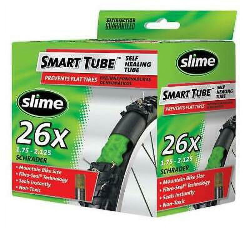 1unit Slime 30045 Smart Tube Bicycle Inner Tube, 26"x1.75"2.125