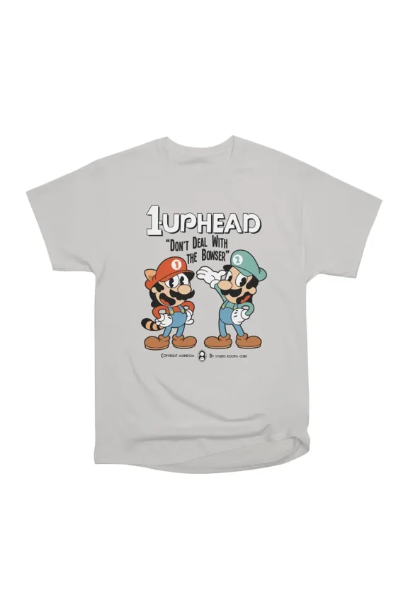 1up Head T-Shirt Tee Gift For Him Merch For Her Apparel For Friend