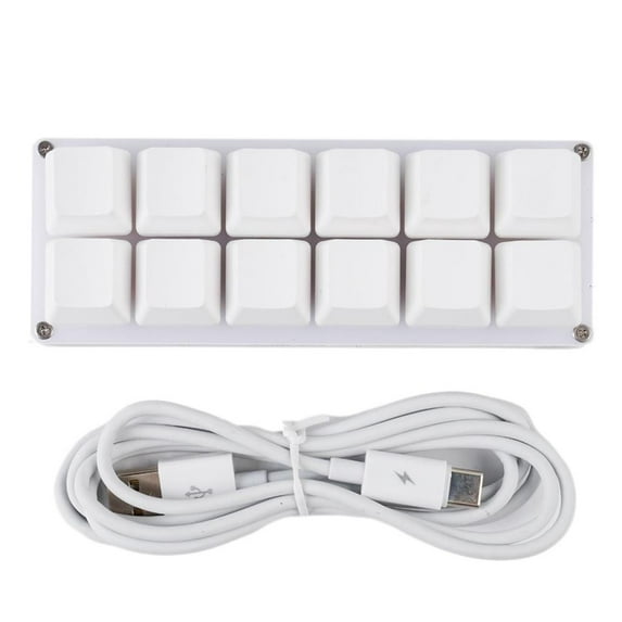 1x 12key Keyboard DIY Custom USB Programming Shortcut Mechanical I1K9 Fast M4A7