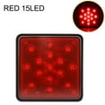 thumbnail image 1 of 1x 15LED Brake Light DRL Trailer Truck Hitch Cover Fit 2" Towing Hauling, 1 of 7