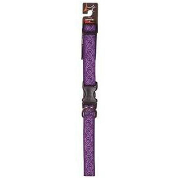 1x 16-28 in. Jelly Roll Adjustable Dog Collar
