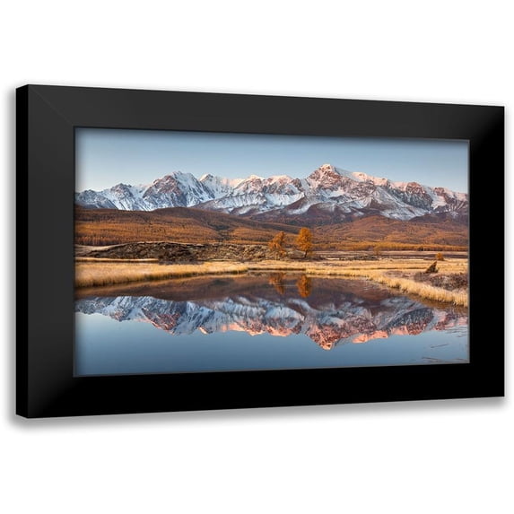 1x 24x17 Black Modern Framed Museum Art Print Titled - Taranin - Autumn Kurkurek