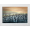 thumbnail image 1 of 1x 24x17 White Modern Wood Framed Museum Art Print Titled - Boguszak - Winter Alley, 1 of 4