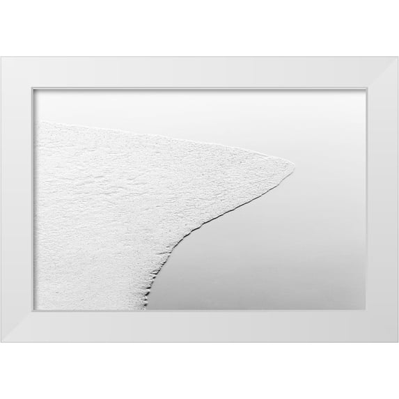 1x 24x17 White Modern Wood Framed Museum Art Print Titled - Ghesquiere - White