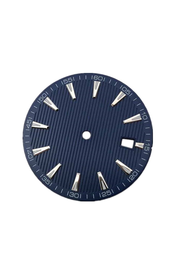 1x 33.5MM Watch Dial Automatic Movement Date Window Fit For NH35/NH35A Watch Replacing Part