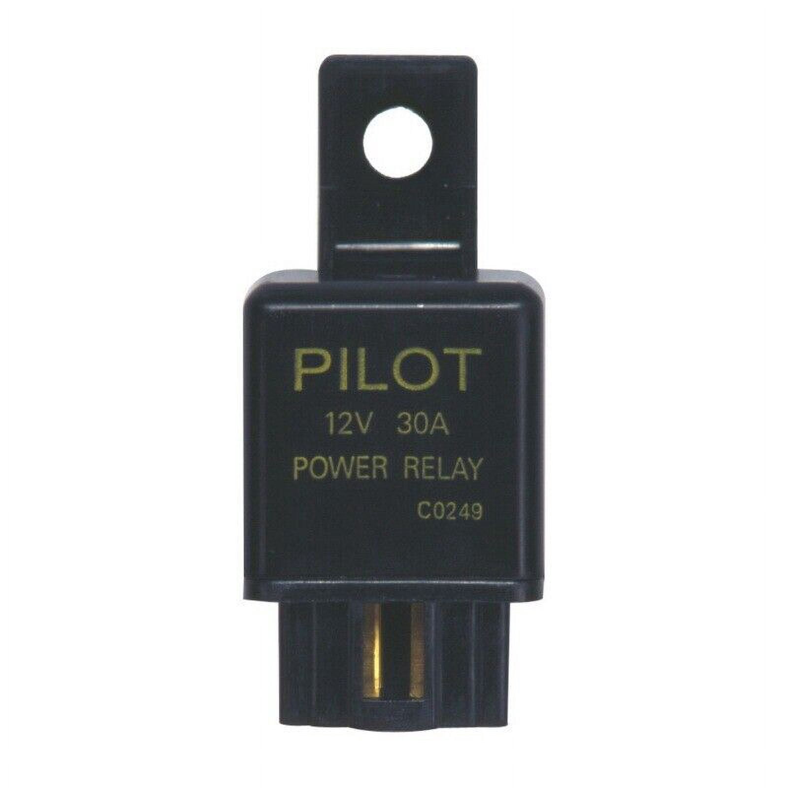 Power Relay Plug 1x 4 Pin Power Relay 12v 30A Universal Fit Replacement Plug In Panel ...