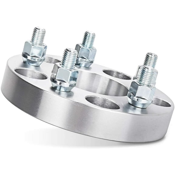 1x 5x4.75 to 5x112 Wheel Adapters 1.25" Inch Compatible with 5x112 Rims On 5x120 Cars 12x1.5 Grade 12.9 Studs One Piece