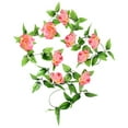 1x 8 Ft Silk Rose Flower Vine Leaf Garland Wedding Party Garlands