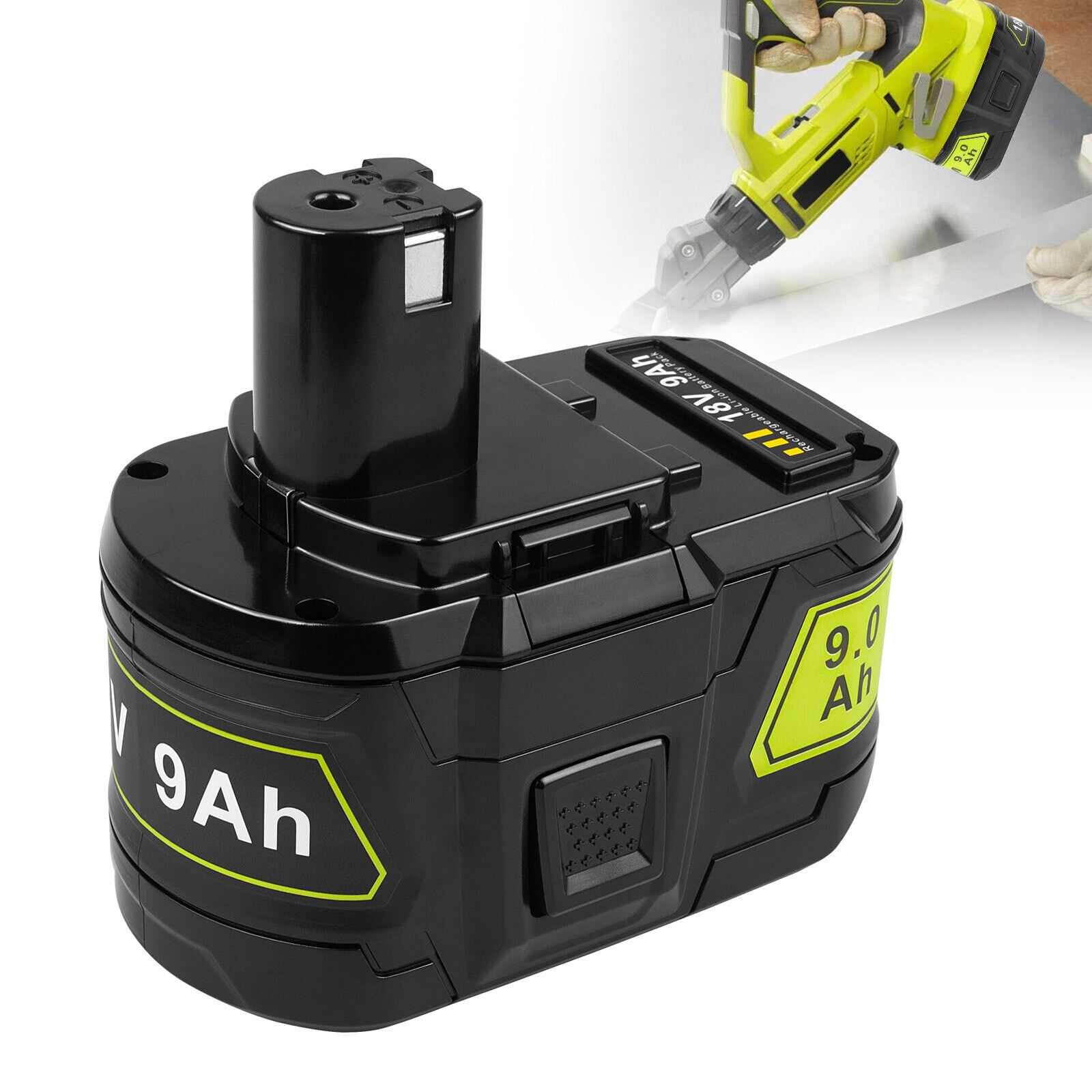Ah Ryobi One 18 Volt Battery 1x Battery For RYOBI P108 18V One+
