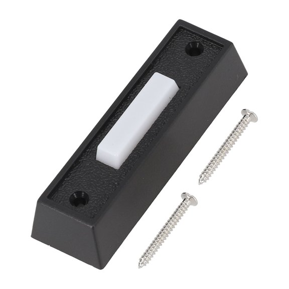 1x ABS Doorbell Button Door Bell Push Buttons Lighted Wall Mounted Home-Hardware