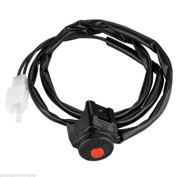 1x ABS & Metal Motorcycle Dirt Pit Quad Bike ATV Kill Stop Switch Push Button For Honda