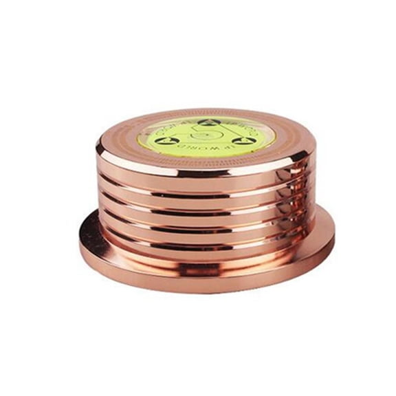 1x Alloy LP Disc Stabilizer Metal Vinyl Turntable Weight Clamp Record Player Accessories