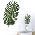thumbnail image 1 of 1x Artificial Tropical Leaf,Jungle Leaves Plant for Beach Birthday Luau Party Decoration,Artificial Palm Leaves with Stem,Tropical Greenery Plant Outdoor UV Resistant Faux Fake Palm Fronds Plant,H, 1 of 8