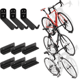 thumbnail image 1 of 1x Bike Bicycle Pedal Wall Mount Indoor Storage Hanger Stand Hook Garage Holder, 1 of 8