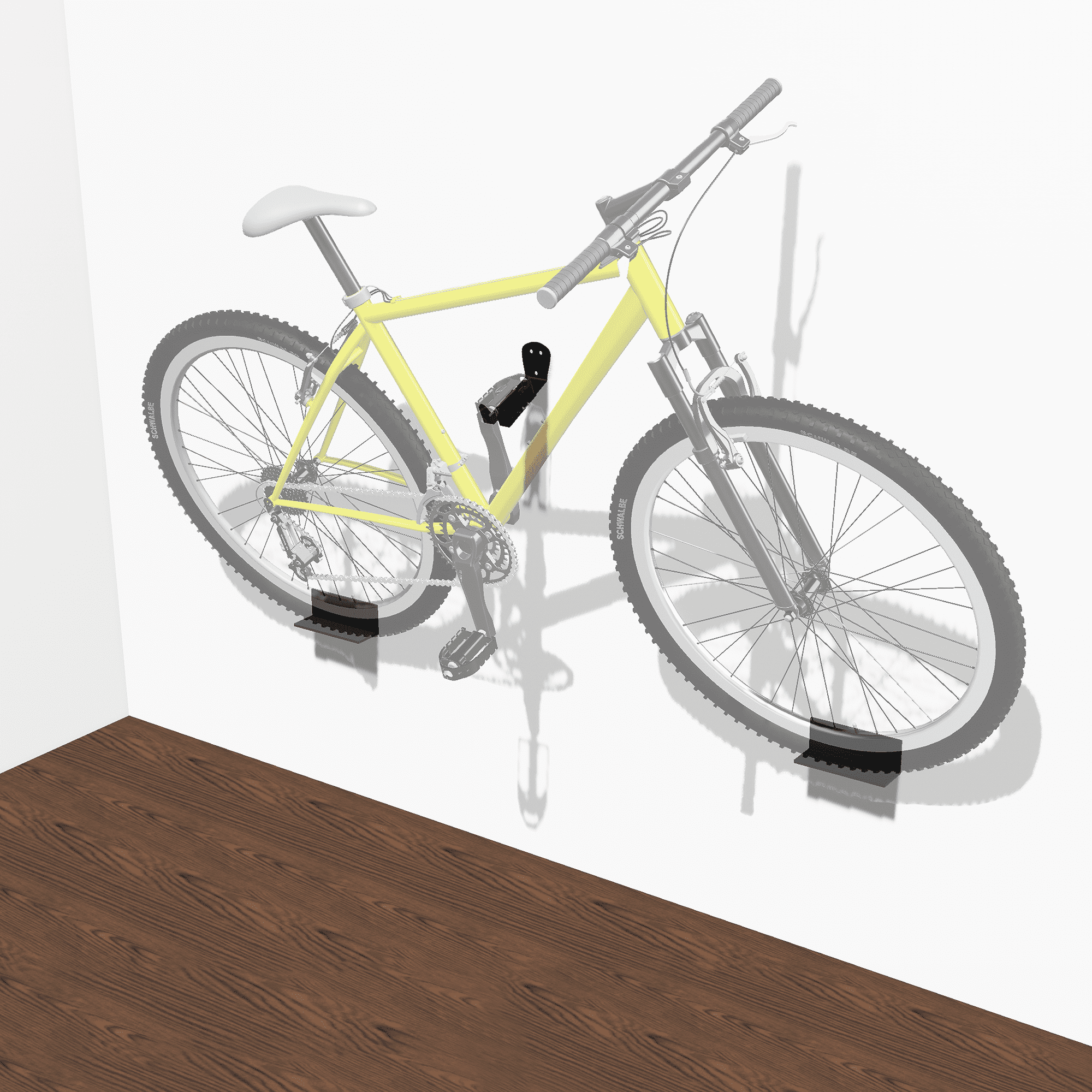 Bike pedal hanger wall mount online