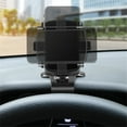 thumbnail image 1 of 1x Black Car Dashboard Phone GPS Holder 360° Rotation Stand Clamp Clip Universal, 1 of 5