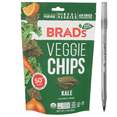 thumbnail image 1 of 1x Brad's Plant Based Organic Kale Veggie Chips with pan, 1 of 5
