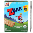 thumbnail image 1 of 1x CLIF BAR Organic Iced Oatmeal Cookie Z Bars 12 Pack with pan, 1 of 2