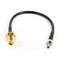 thumbnail image 1 of 1x CRC9 Male to RP SMA Female RF Antenna Cable Adapter Connector 17cm, 1 of 3