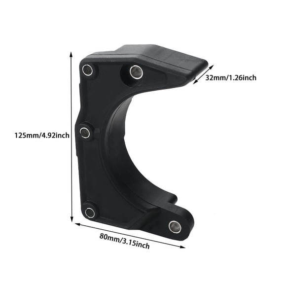 1x Car Prevent Broken Mounts Chain Guard Engine Case Protector For Yamaha Raptor