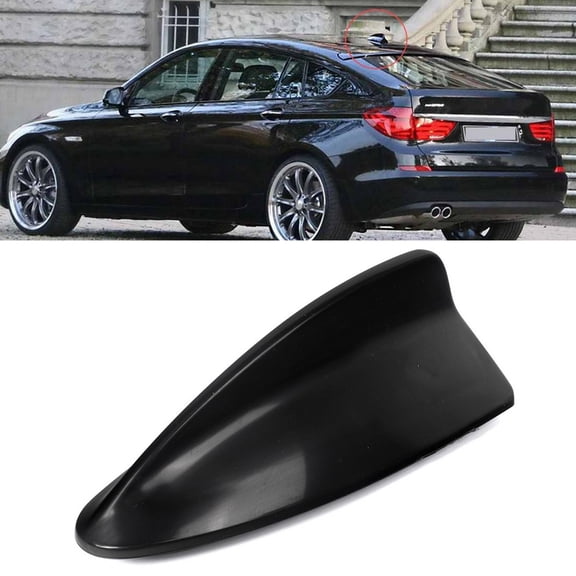 1x Car Roof Shark Fin Antenna Cover Cap For BMW 5 Series F07 F11 X5 E70 X6 E71