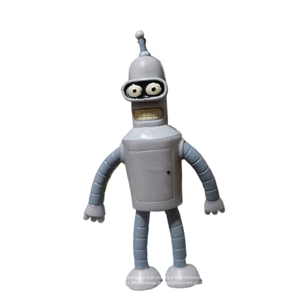 1x Cartoon Figure Futurama Bender Vintage Toy Collection Mini