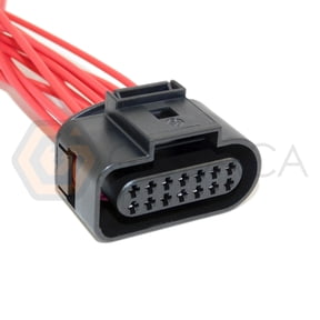 1x Connector 14-way for Gearbox 6X0 973 717