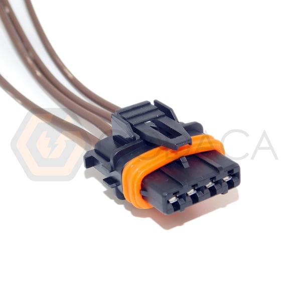 1x Connector 4-way for Mass Air Flow Sensor MAF PT1716