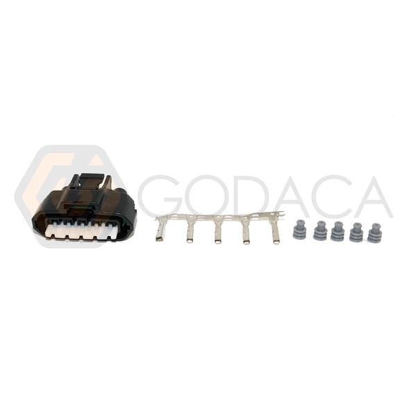 1x Connector 5-way for Mass Air Flow Sensor 90980-11317 w/out wire