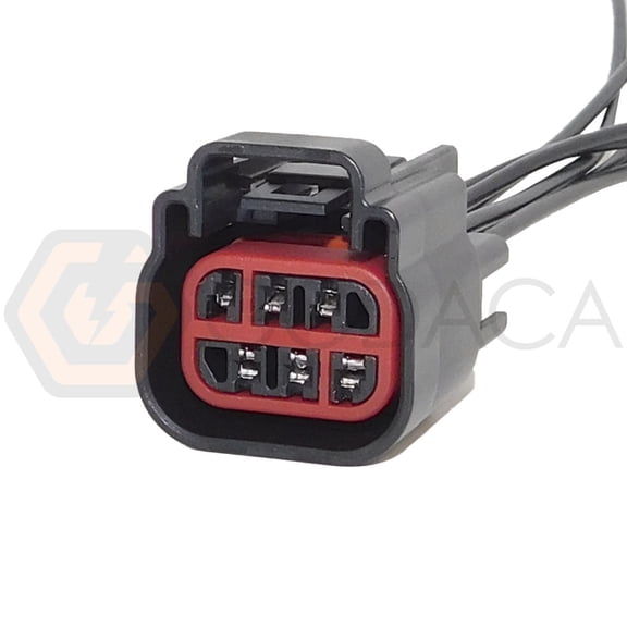 1x Connector 6-way for EGR System WPT-978