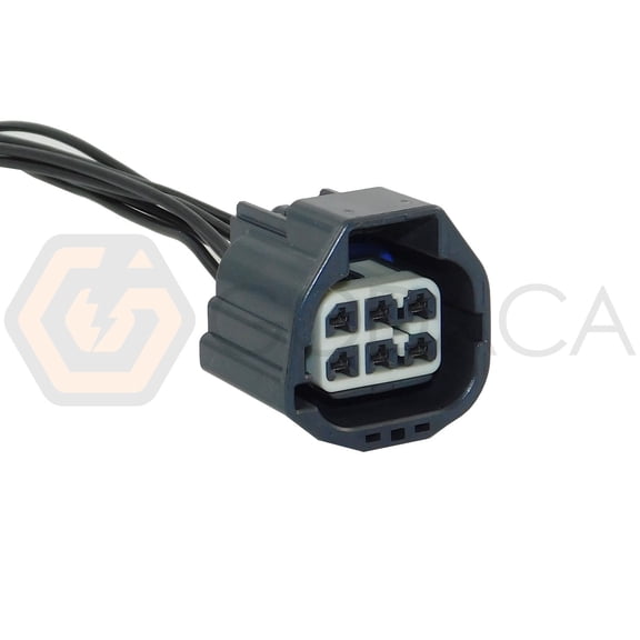 1x Connector 6-way for Sensor Trailer Tow WPT-1114